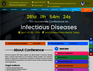 infectiousdiseases.averconferences.com screenshot