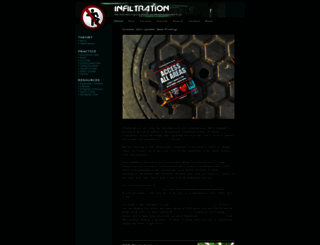 infiltration.org screenshot