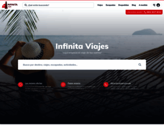 infinitafiestas.com screenshot