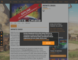 infinite-crisis.browsergames.de screenshot
