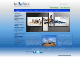 infinitekengineers.in screenshot