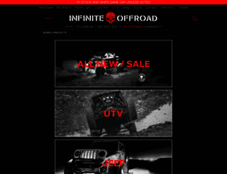 infiniteoffroad.com screenshot