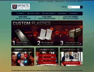 infiniteplastics.com screenshot