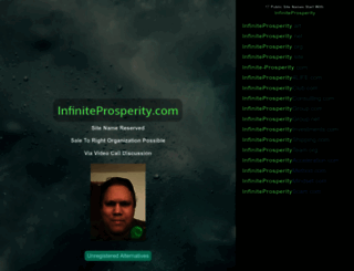 infiniteprosperity.com screenshot