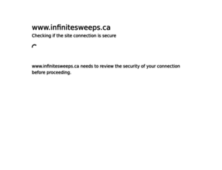 infinitesweeps.ca screenshot