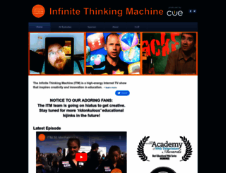 infinitethinkingmachine.org screenshot