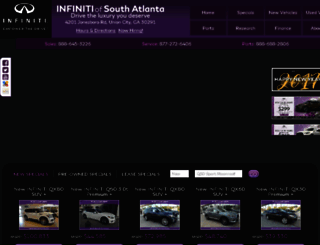 infinitiofsouthatlanta.com screenshot