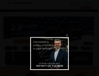 infinitioftucson.com screenshot