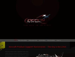 infinityaviation.co.za screenshot