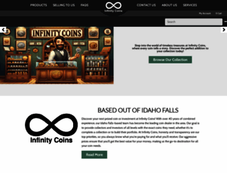 infinitycoins.com screenshot