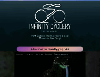 infinitycyclery.com screenshot