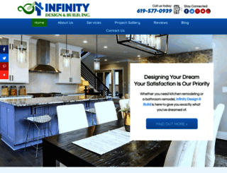 infinitydesignbuild.com screenshot