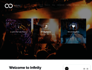 infinityentertainment.com.au screenshot