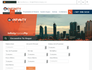 infinityhomespty.com screenshot