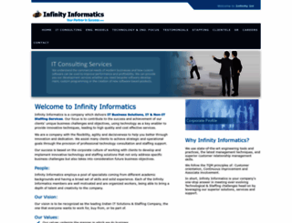 infinityinformatics.com screenshot
