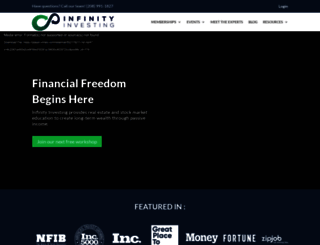 infinityinvesting.com screenshot