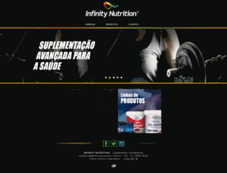 infinitynutrition.com.br screenshot