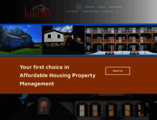 infinitypropertyservices.ca screenshot