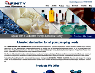 infinitypumps.com screenshot