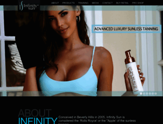 infinitysun.com screenshot