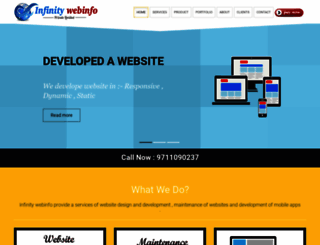 infinitywebinfo.com screenshot