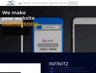 infinitzwebdesign.com screenshot