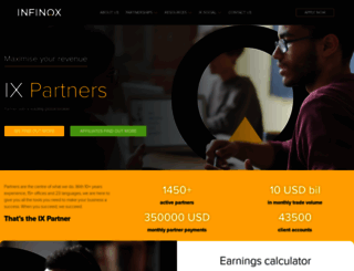 infinoxpartners.com screenshot