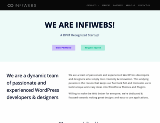 infiwebs.com screenshot