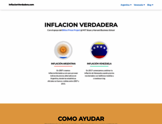 inflacionverdadera.com screenshot