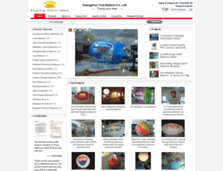 inflatable-advertisingballoon.com screenshot