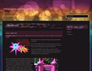 inflatable-castle.co.za screenshot