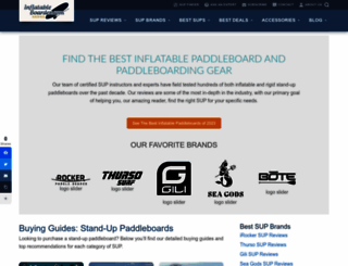 inflatableboarder.com screenshot
