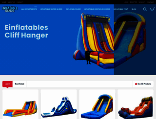 inflatableslide.com.au screenshot