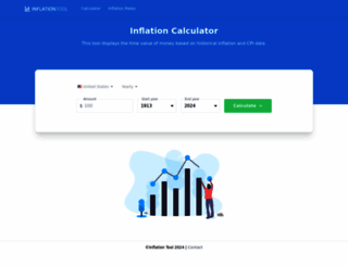 inflationtool.com screenshot