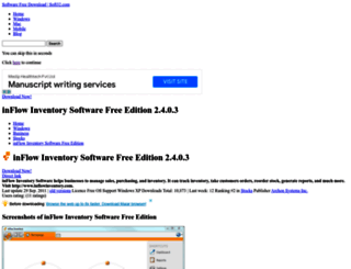 inflow-inventory-software-free-edition.soft32.com screenshot