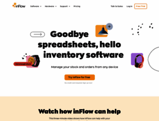 inflowinventory.com screenshot