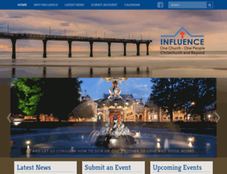 influence.org.nz screenshot