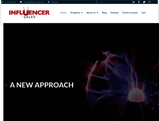 influencer-sales.com screenshot