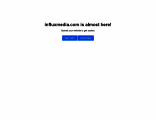 influxmedia.com screenshot