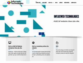 influxwebtechnologies.net screenshot