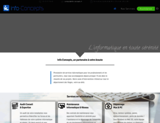 info-concepts.fr screenshot