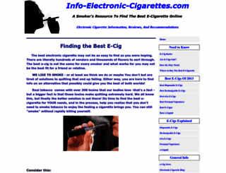 info-electronic-cigarettes.com screenshot