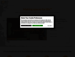 info.2020spaces.com screenshot