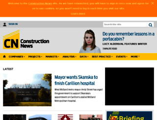 info.constructionnews.co.uk screenshot