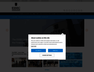 info.essec.edu screenshot