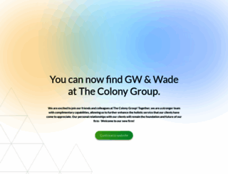 info.gwwade.com screenshot