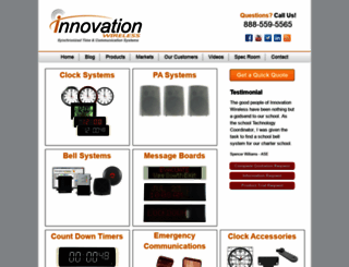 info.innovationwireless.com screenshot