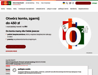 info.mbank.com.pl screenshot