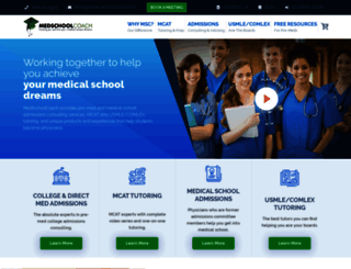 info.medschoolcoach.com screenshot