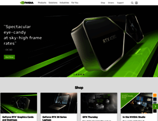 info.nvidia.com screenshot
